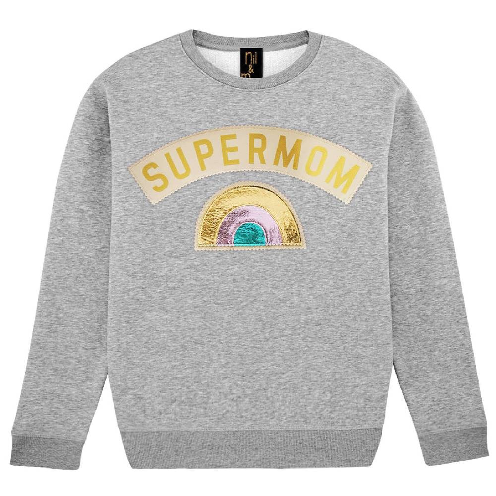NIL+MON Sweatshirt "Supermom"