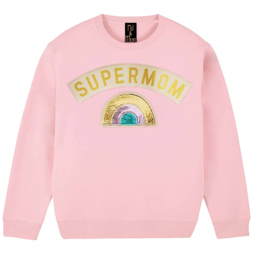 NIL+MON Sweatshirt "Supermom"