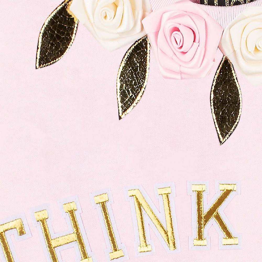 NIL+MON Sweatshirt "Think Pink"