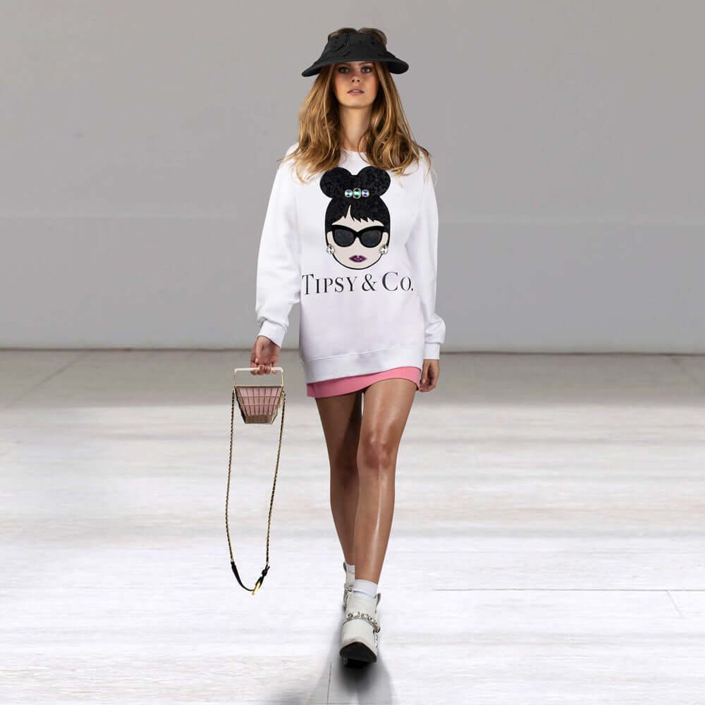 NIL+MON Sweatshirt "Tipsy"