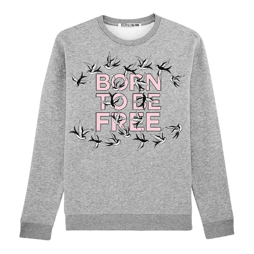 NIL+MON Sweatshirt "TZ Free Rose"