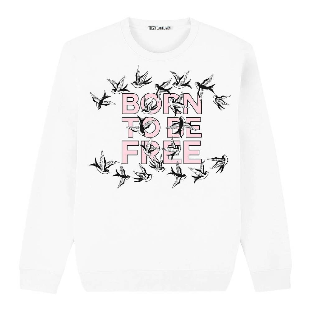 NIL+MON Sweatshirt "TZ Free Rose"