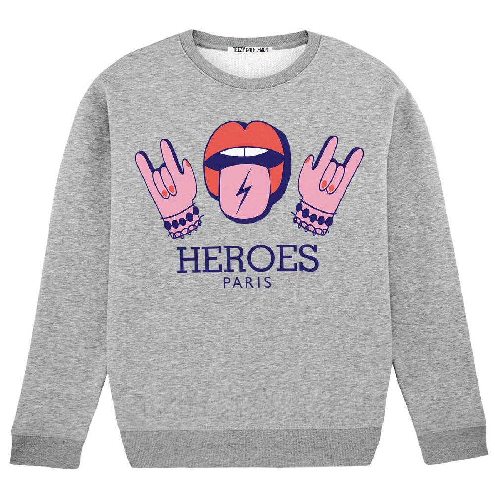 NIL+MON Sweatshirt "TZ Heroes Lips"
