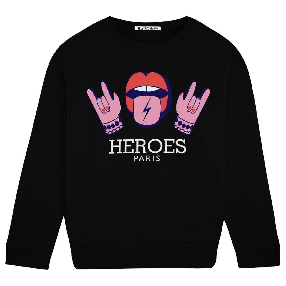 NIL+MON Sweatshirt "TZ Heroes Lips"
