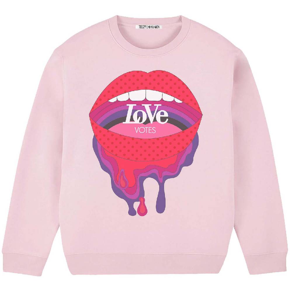 NIL+MON Sweatshirt "TZ Love V"