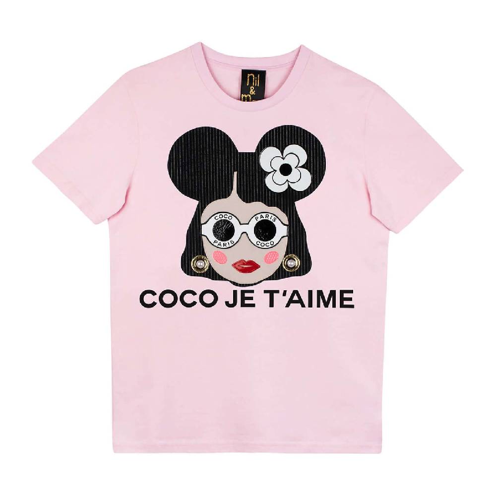 NIL+MON T-Shirt "Coco Je"