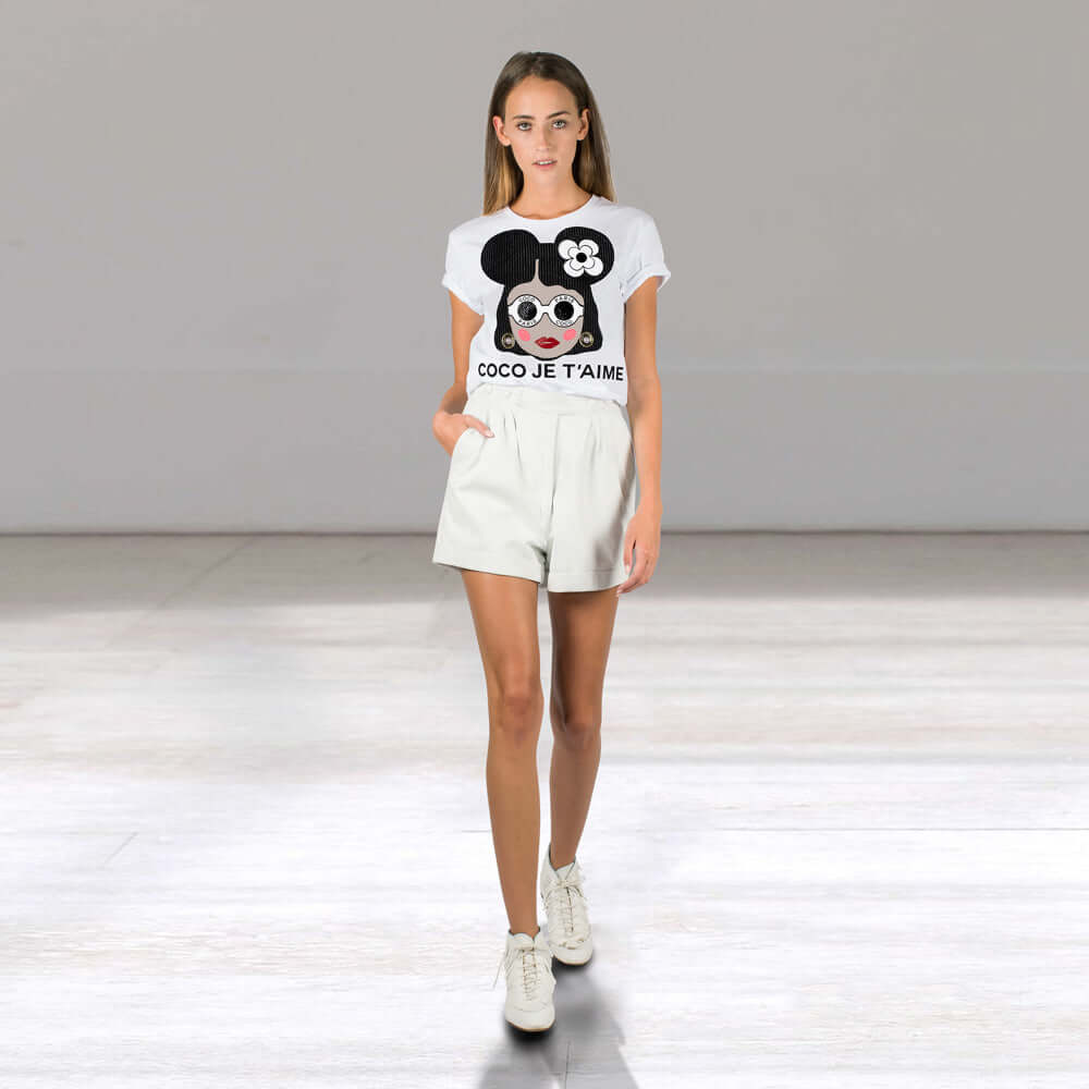 NIL+MON T-Shirt "Coco Je"