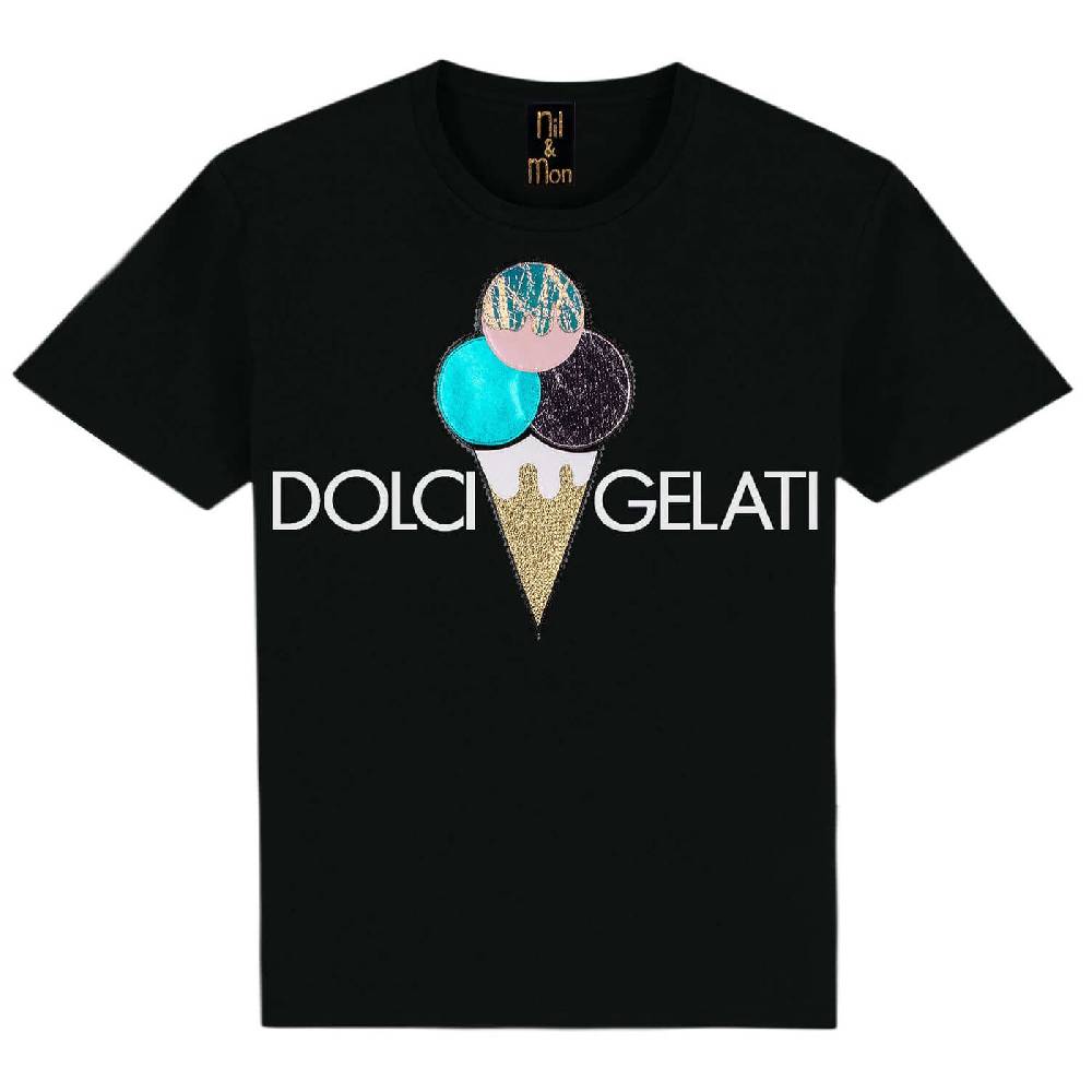 NIL+MON T-Shirt "Dolci Gelati"
