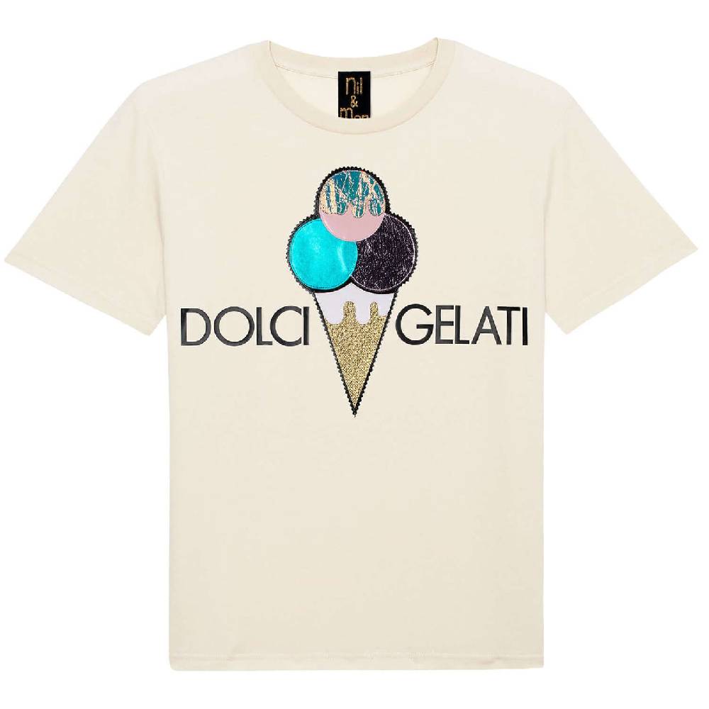 NIL+MON T-Shirt "Dolci Gelati"