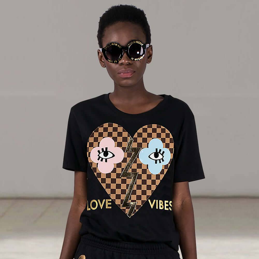NIL+MON T-Shirt "Love Vibes"