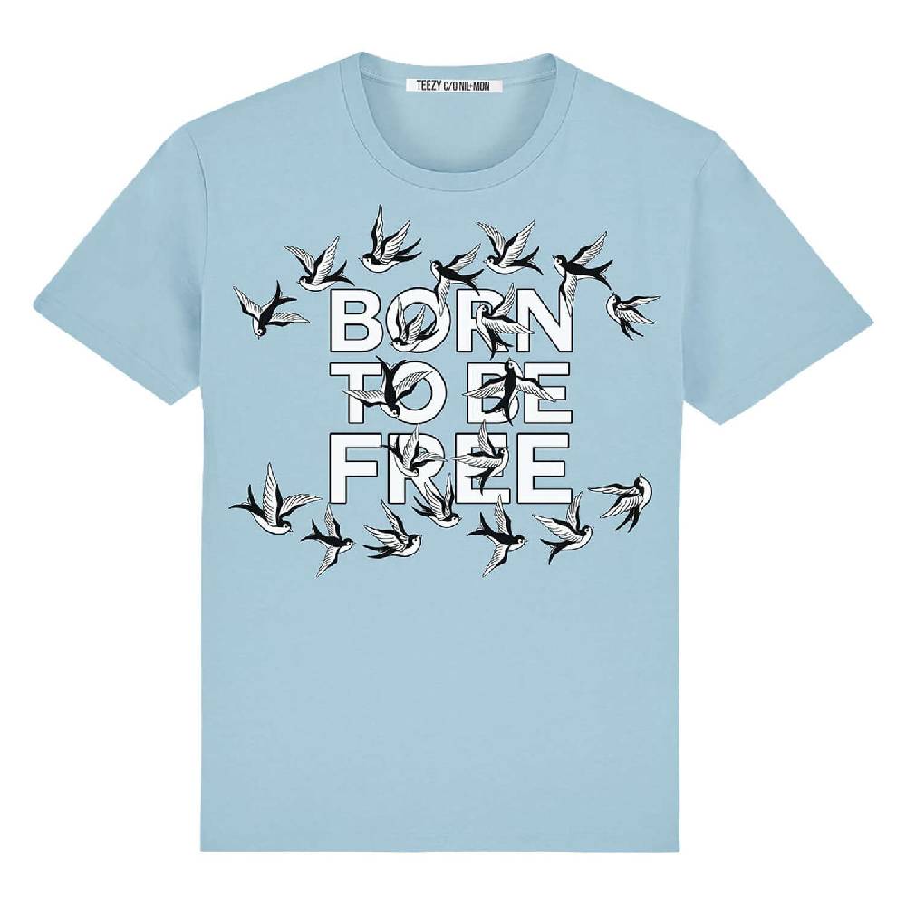 NIL+MON T-Shirt "TZ Free White"