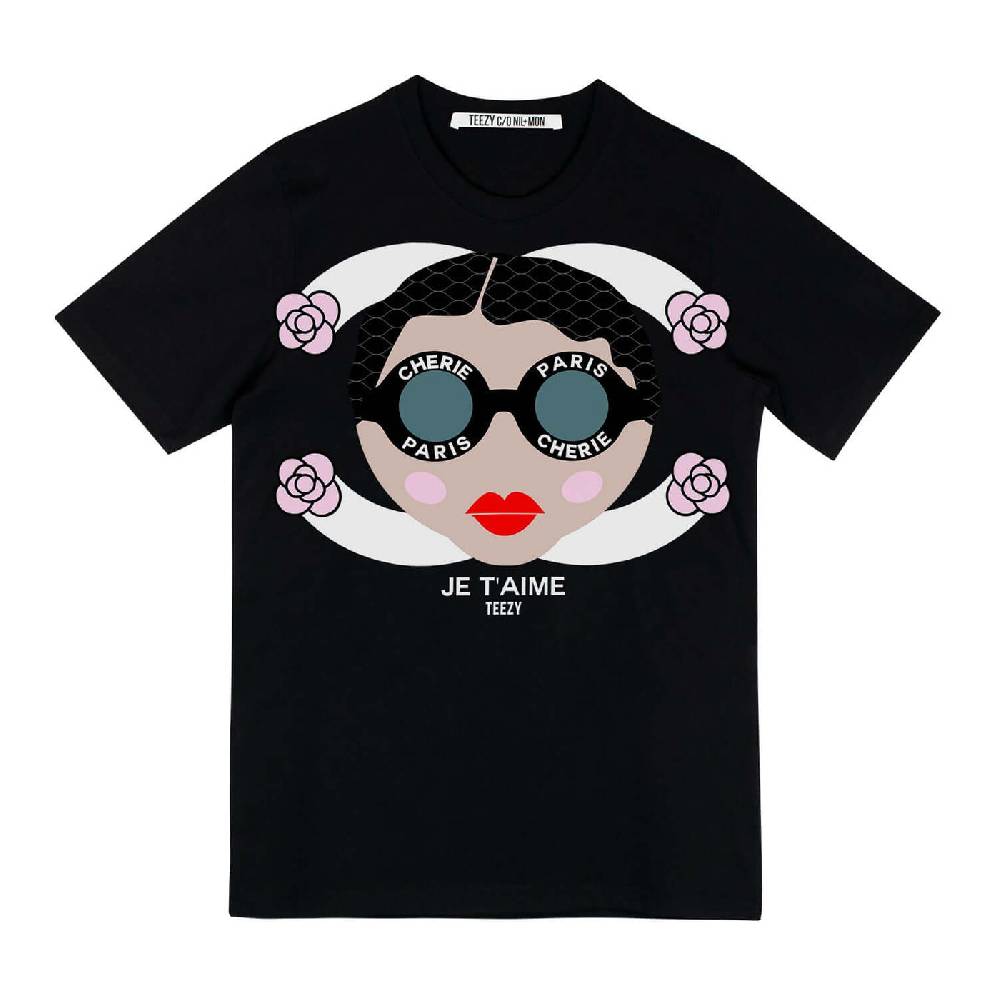 NIL+MON T-Shirt "TZ Je T'aime"