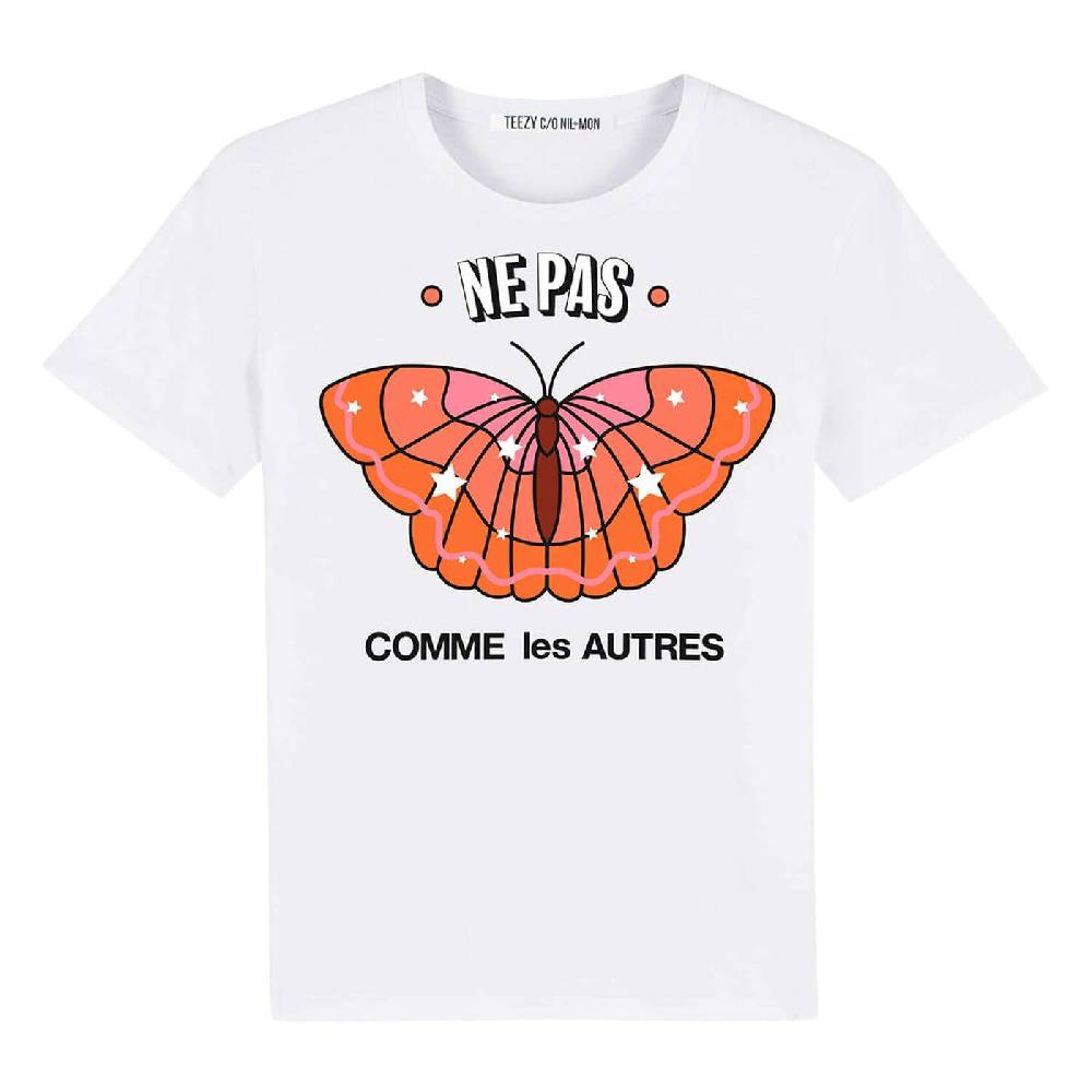 NIL+MON T-Shirt "TZ Ne Pas Red"