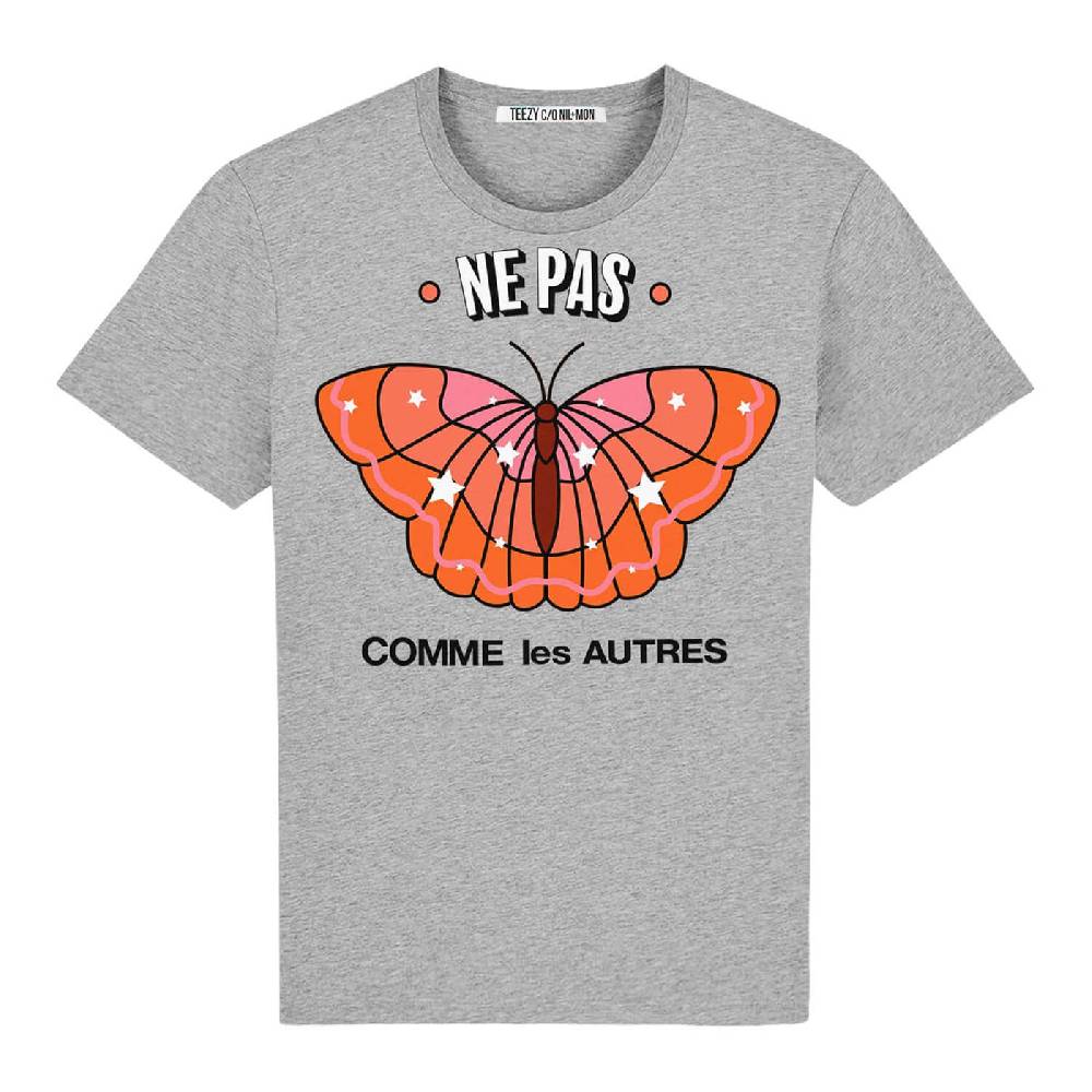 NIL+MON T-Shirt "TZ Ne Pas Red"