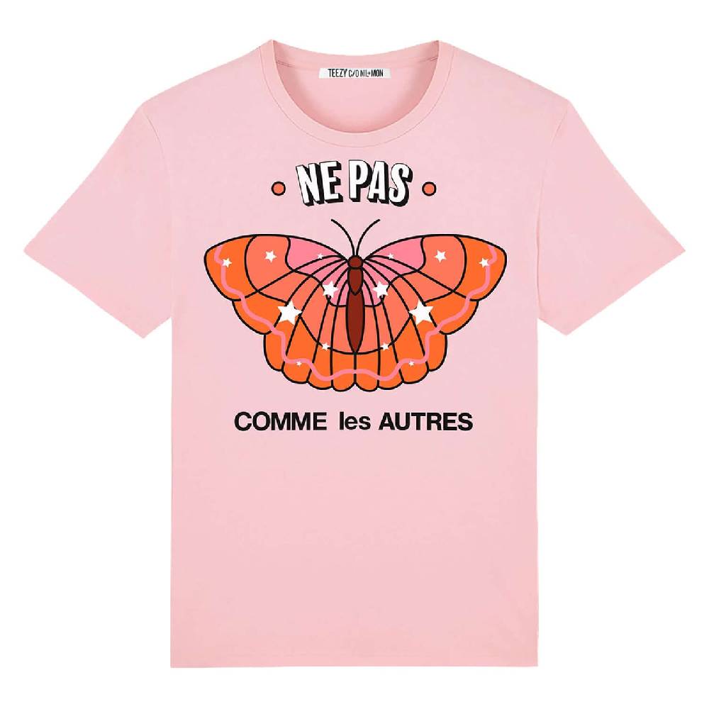 NIL+MON T-Shirt "TZ Ne Pas Red"
