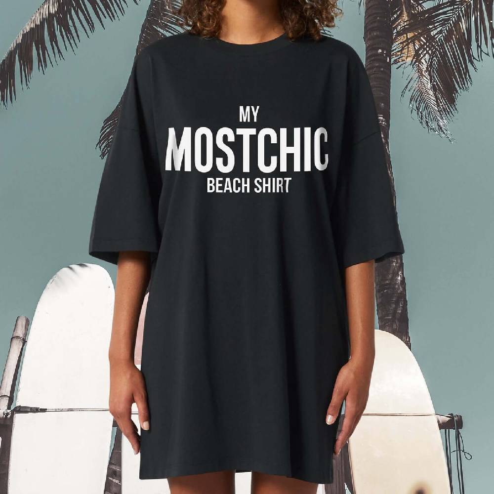 NIL+MON XXL Beach Shirt "Mostchic"