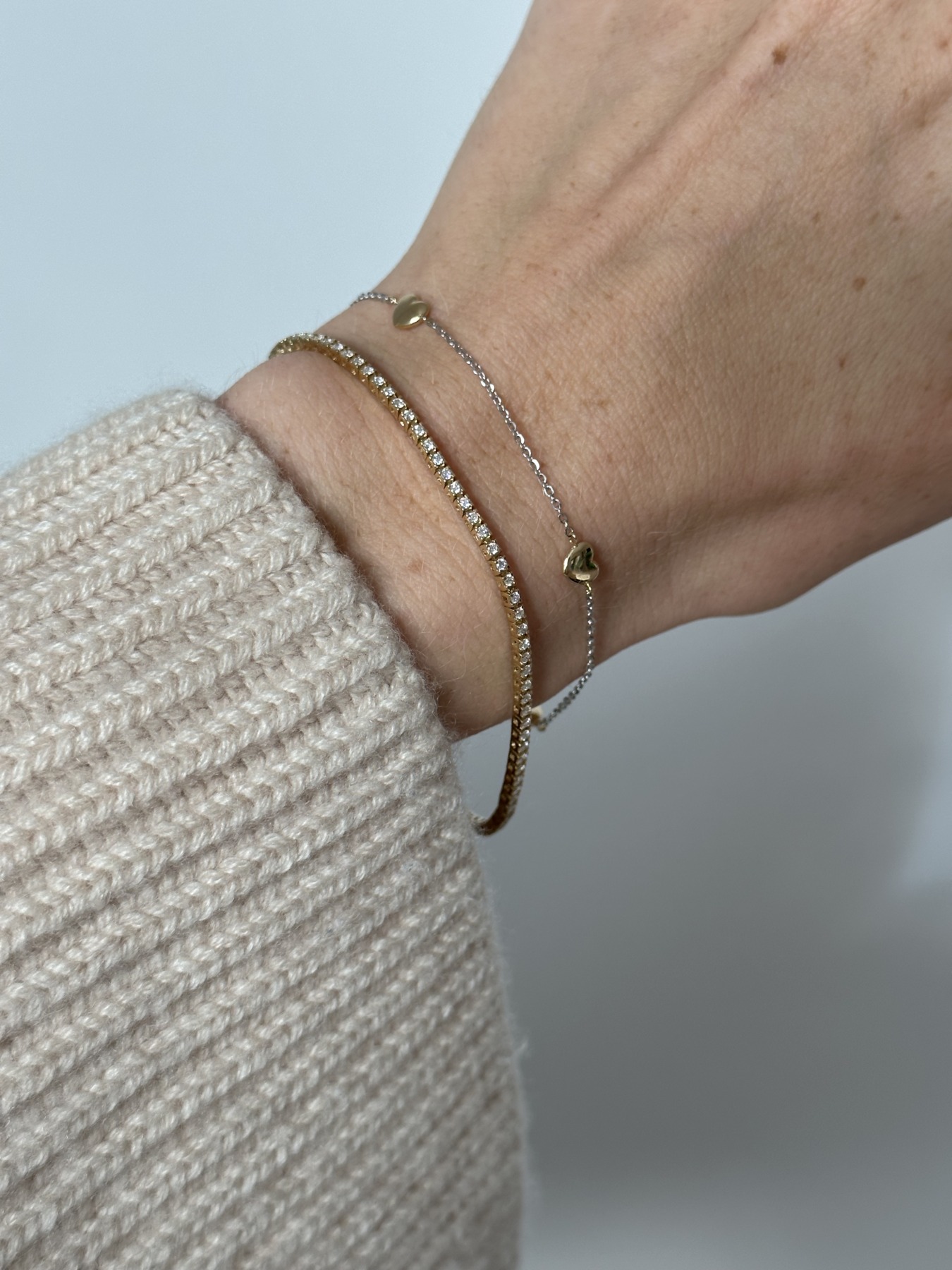 Nina Kastens Bicolor Heart Bracelet