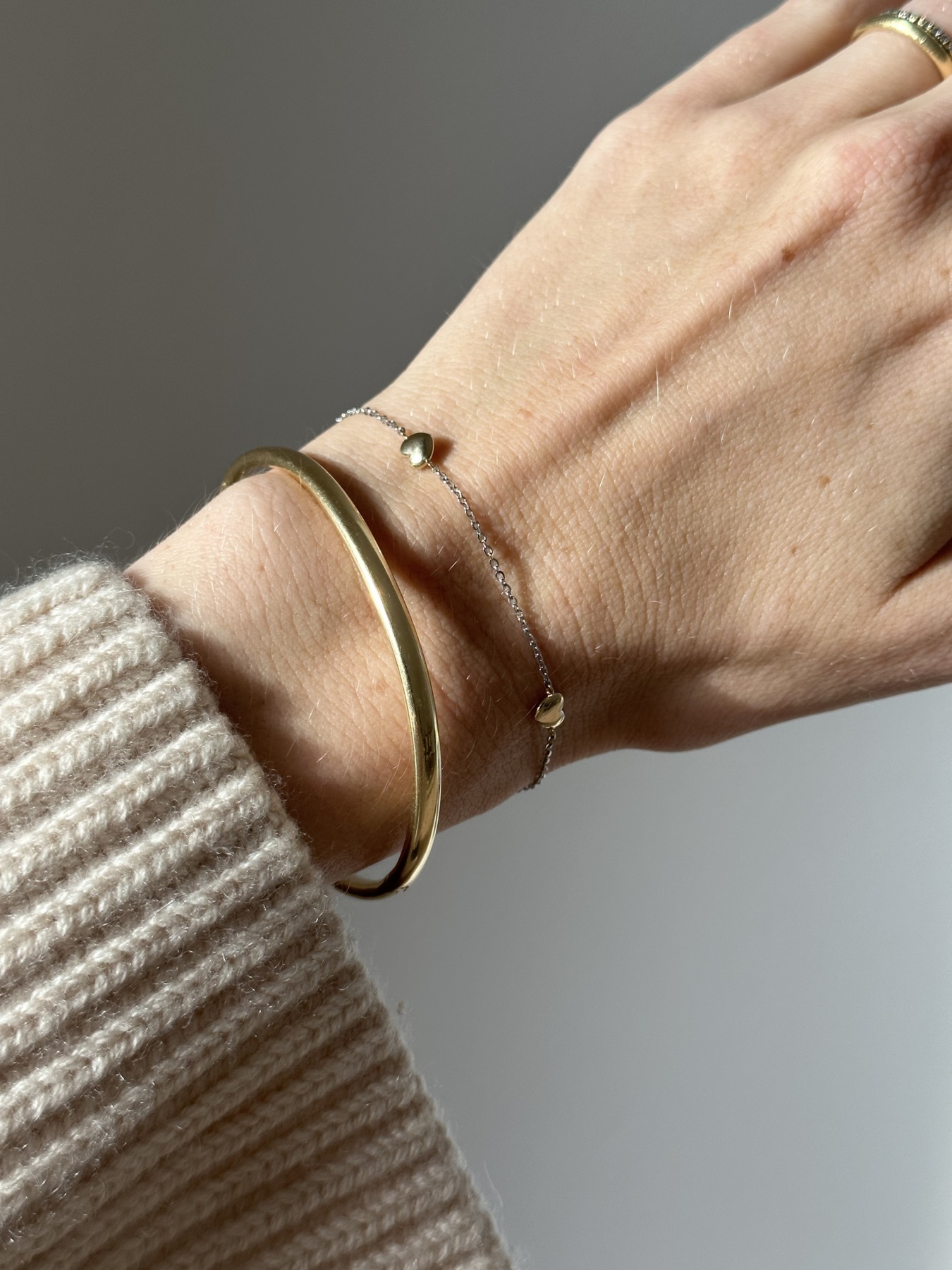 Nina Kastens Bicolor Heart Bracelet