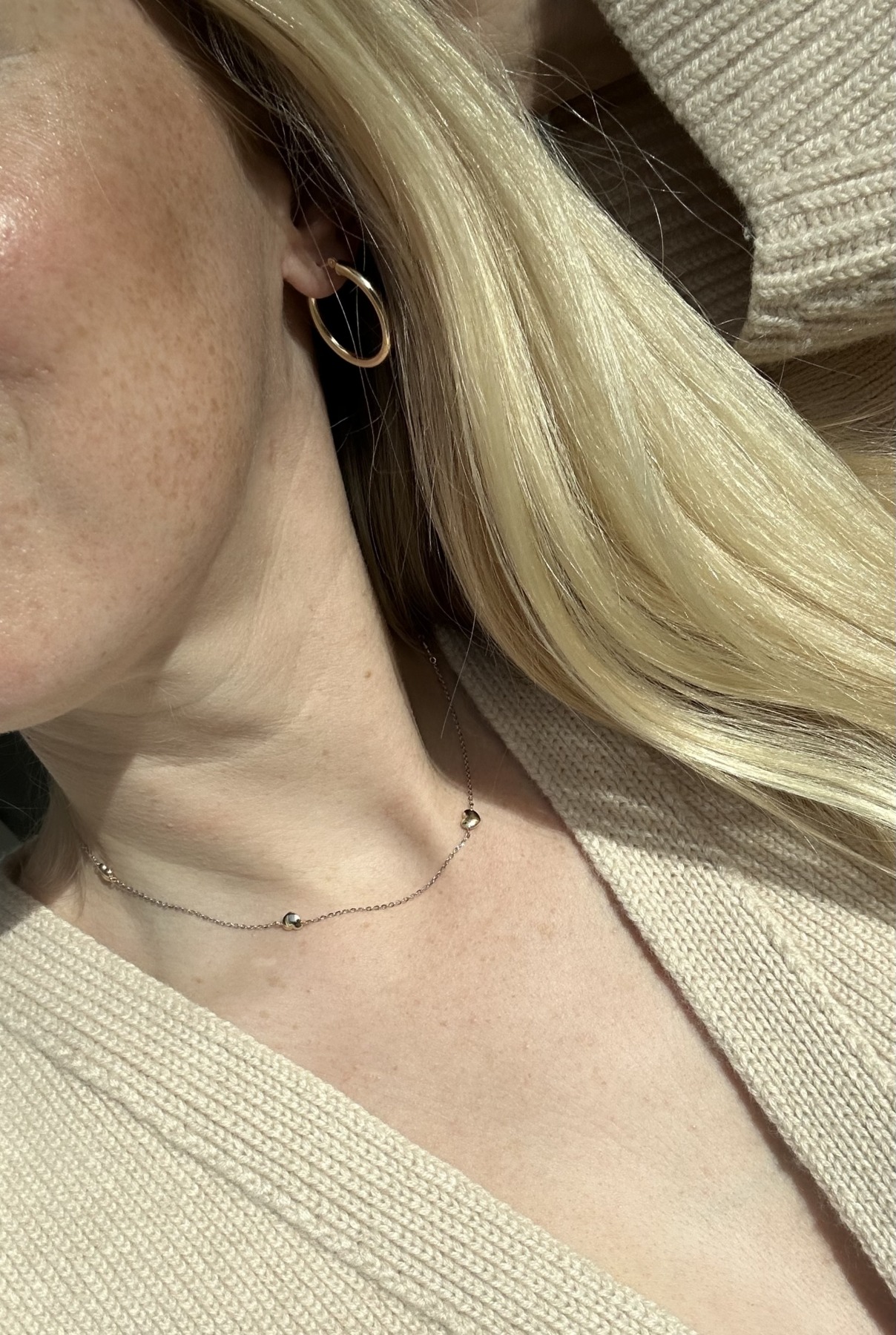 Nina Kastens Bicolor Heart Choker