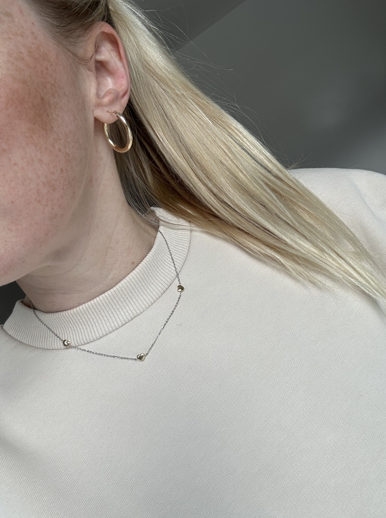 Nina Kastens Bicolor Heart Choker