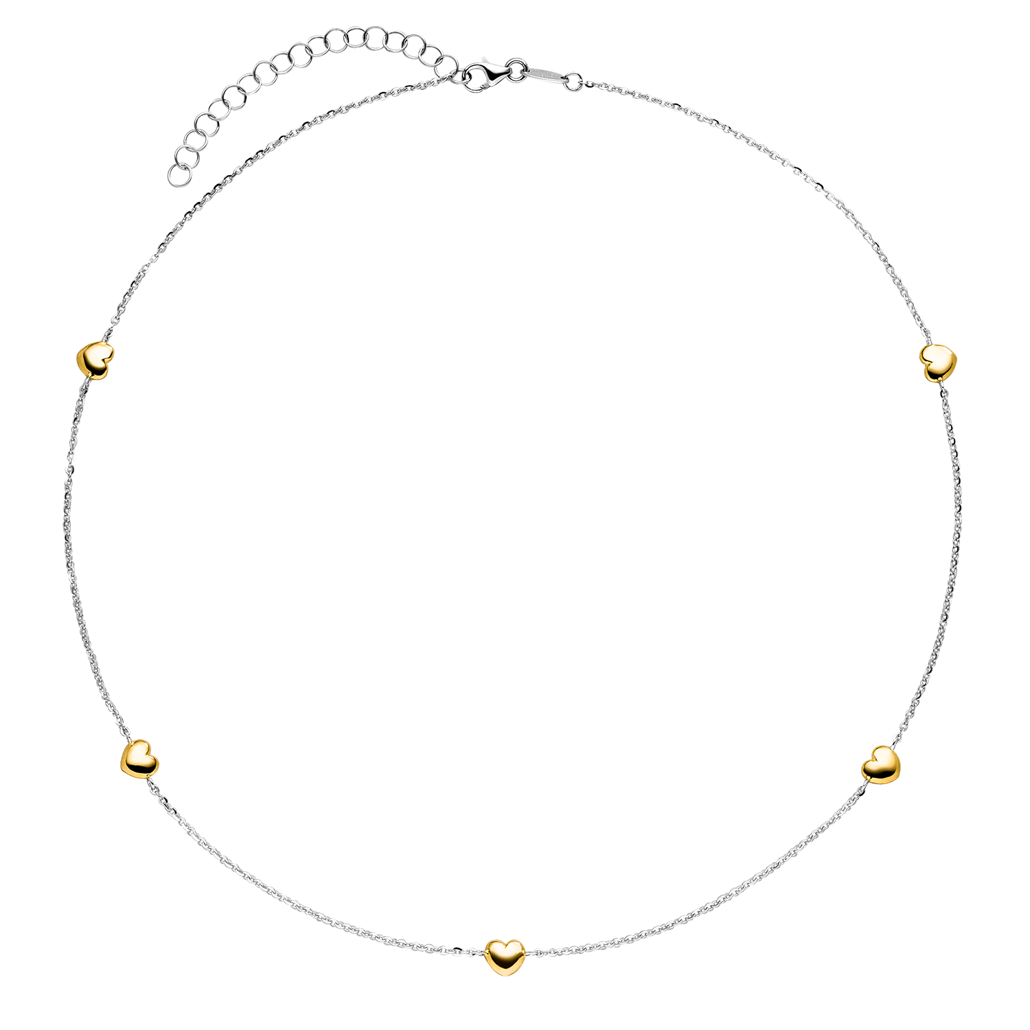 Nina Kastens Bicolor Heart Choker