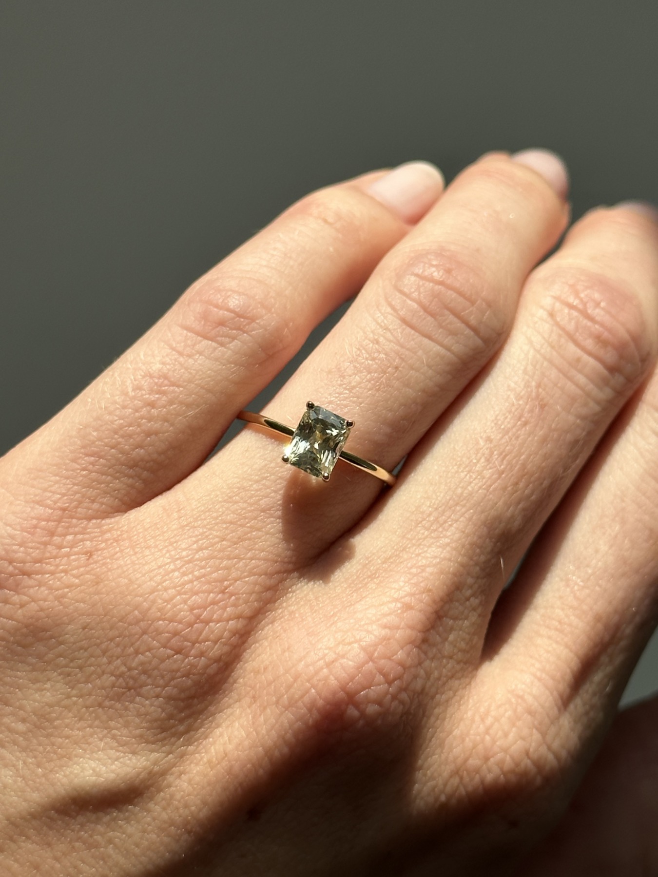 Nina Kastens Ceylon Sapphire Ring