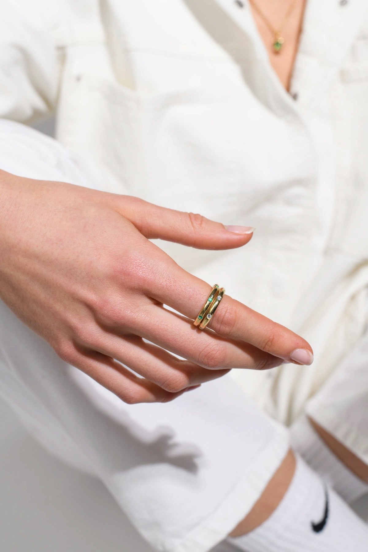 Nina Kastens Diamond Line Ring