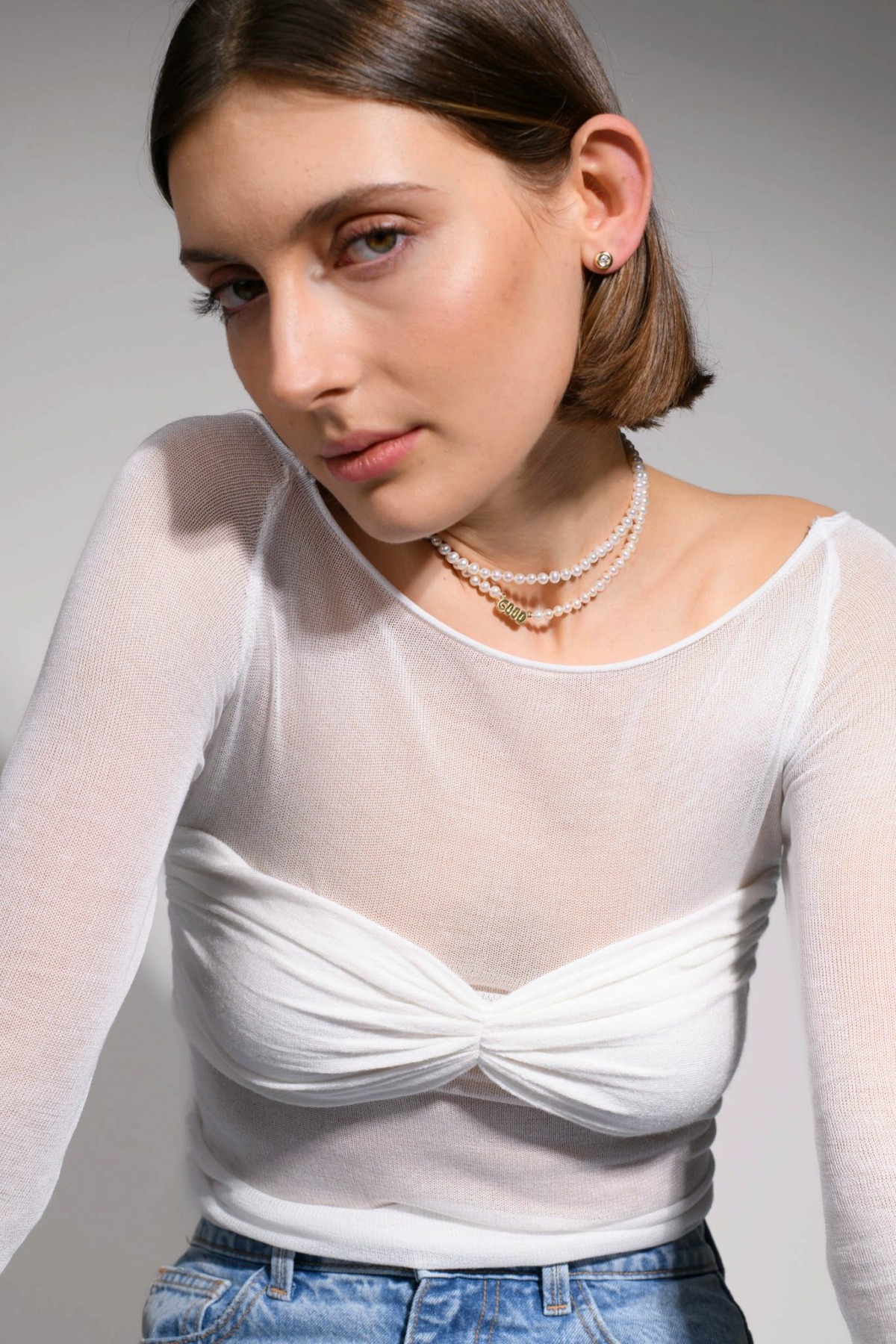 Nina Kastens Diamond Line Studs