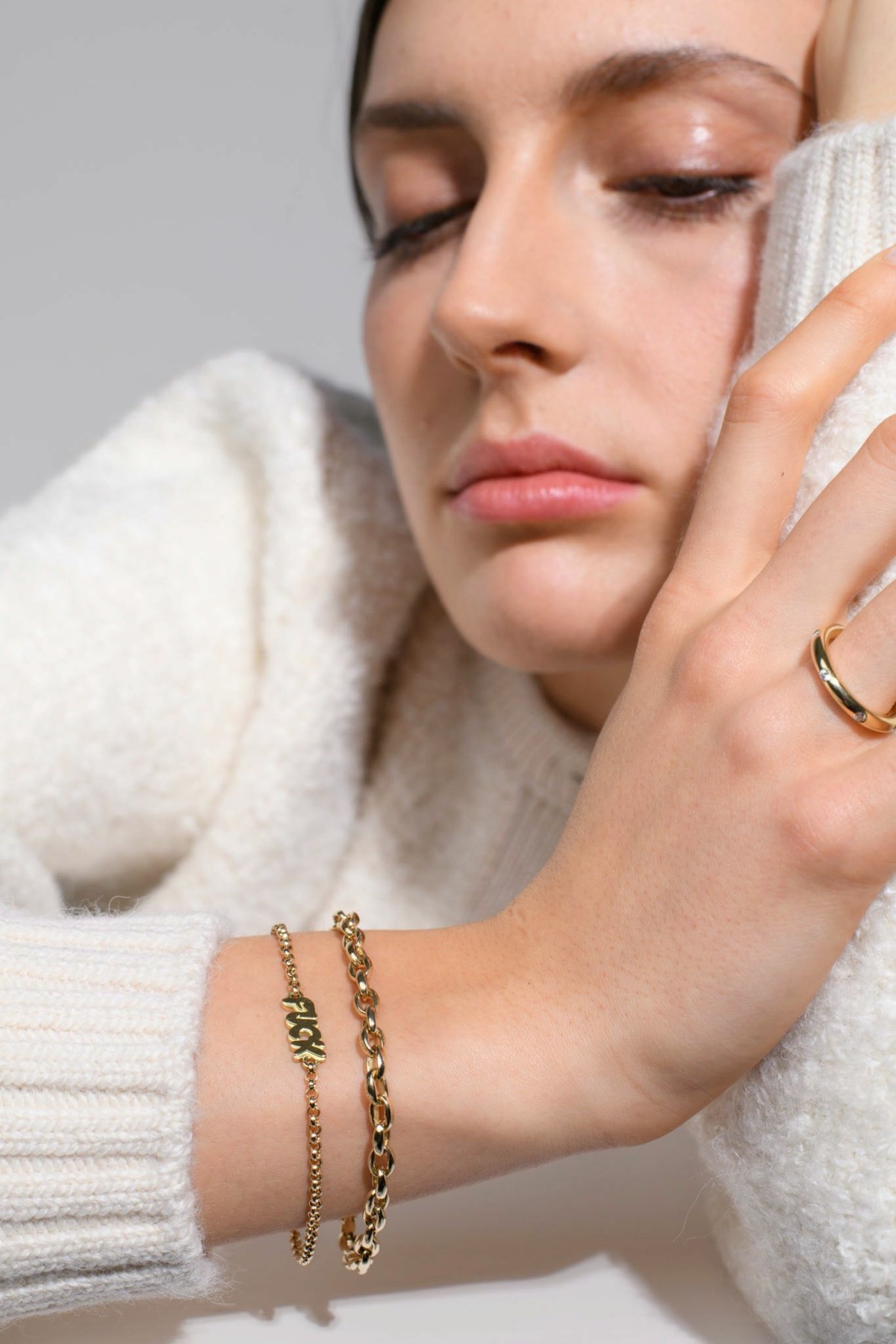 Nina Kastens F*CK Graffiti Bracelet