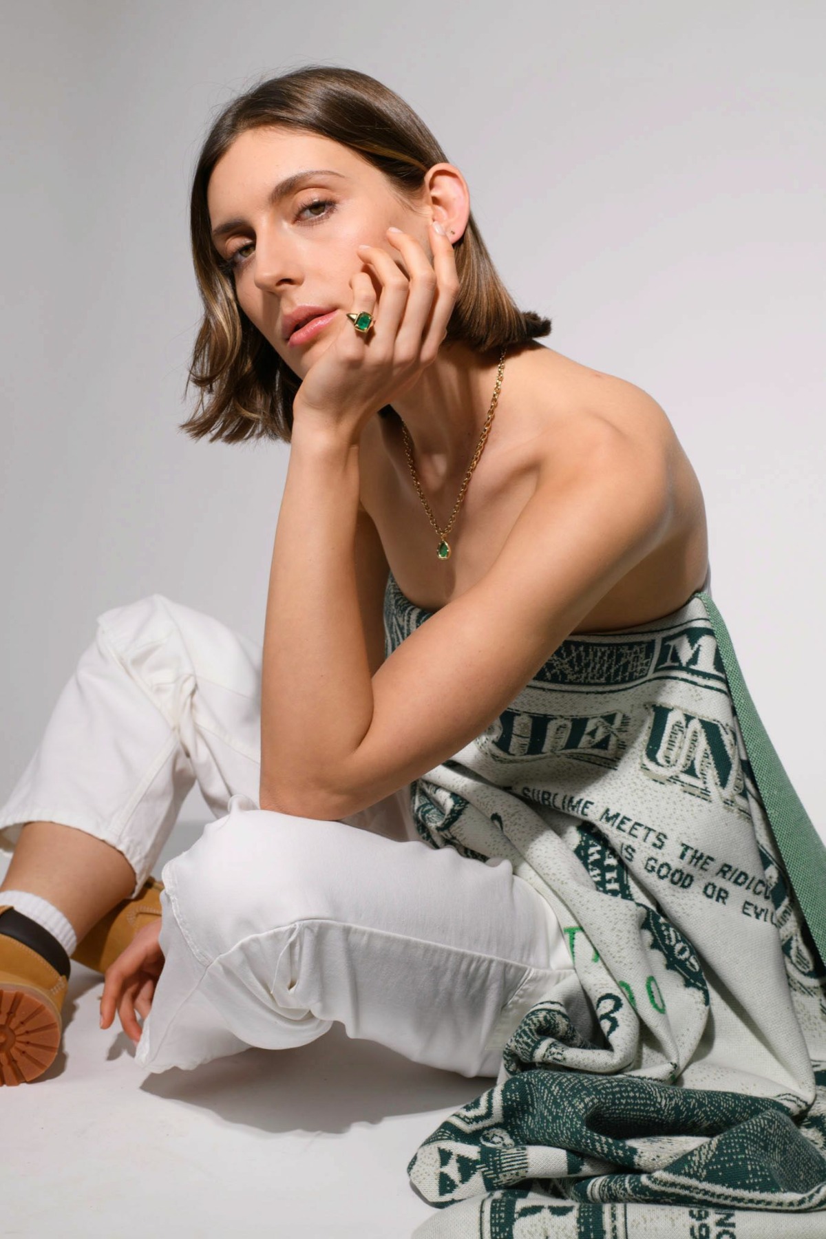 Nina Kastens F*CK Ring Emerald