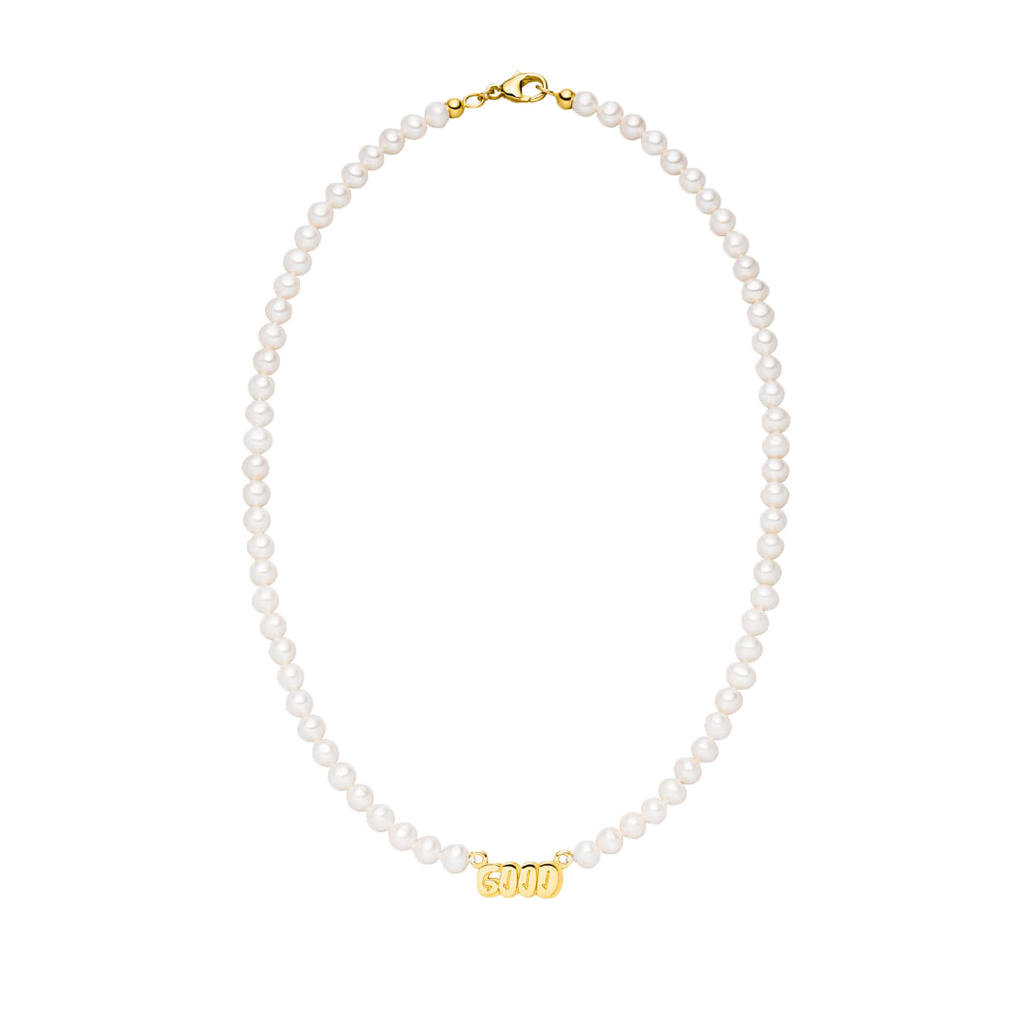 Nina Kastens GOOD Graffiti Pearl Choker