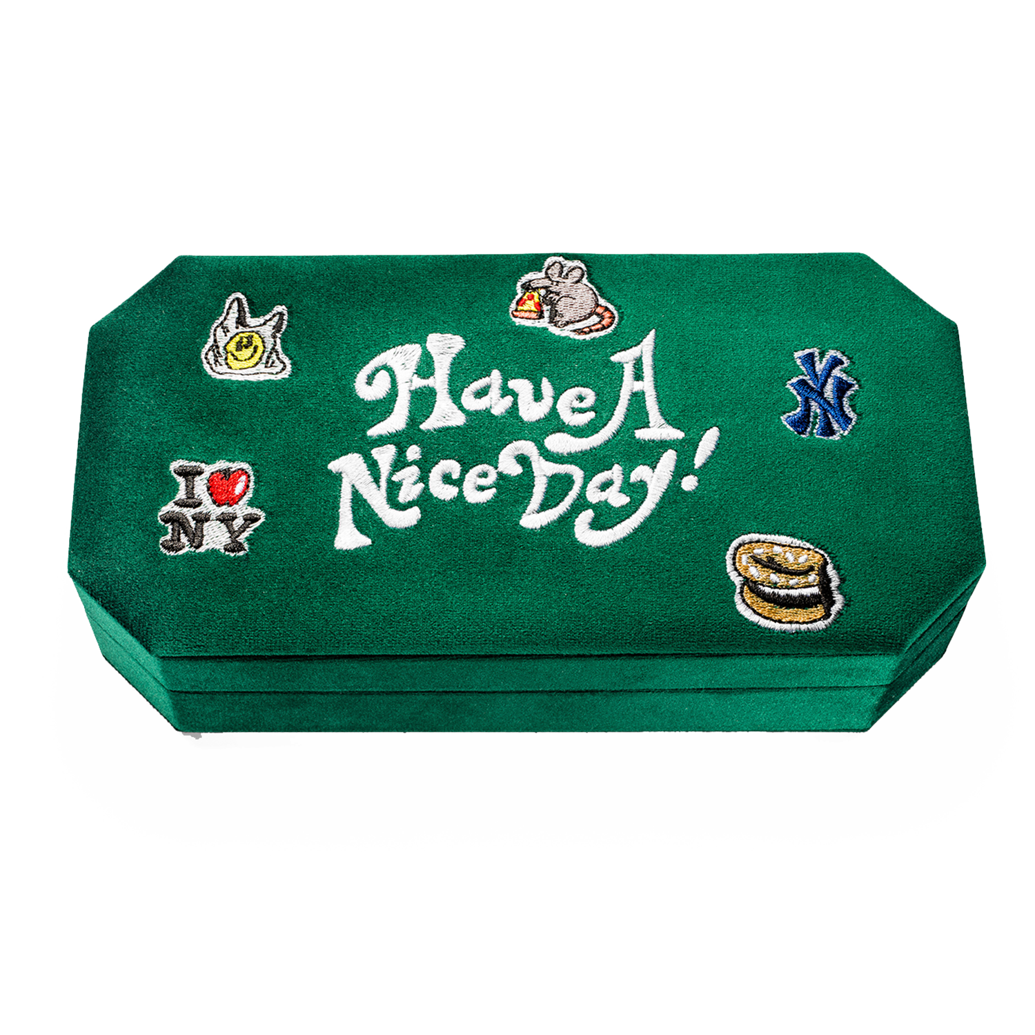 Nina Kastens Have A Nice Day Jewelry Box Green