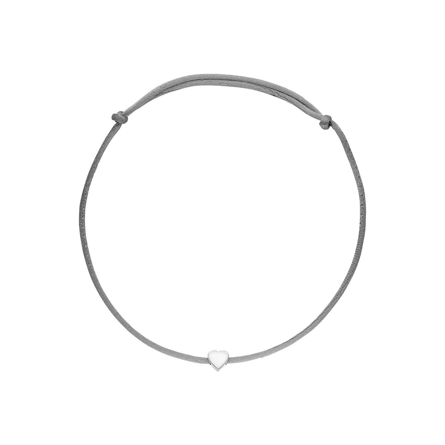 Nina Kastens Heart Bracelet Grey WG