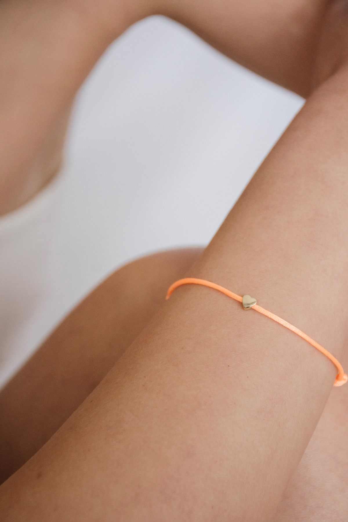 Nina Kastens Heart Bracelet Orange