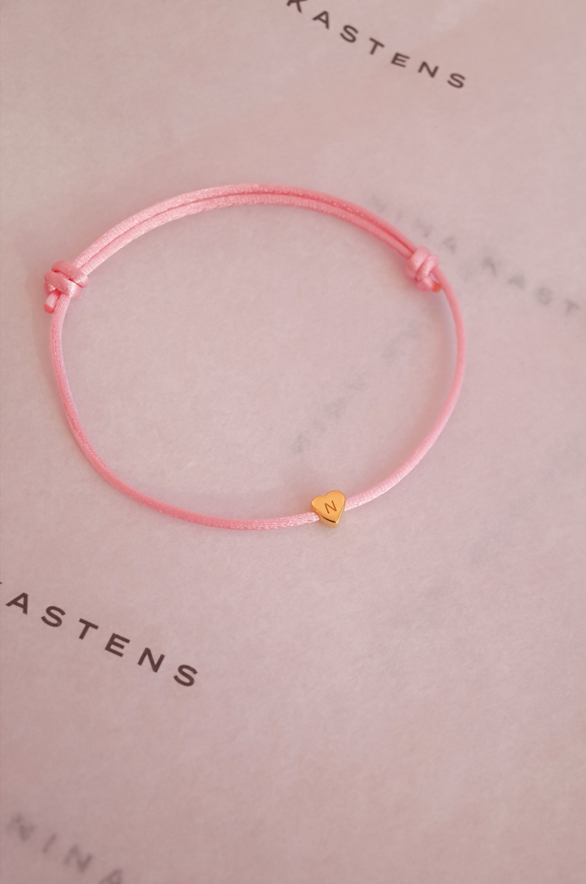 Nina Kastens Heart Bracelet Pink