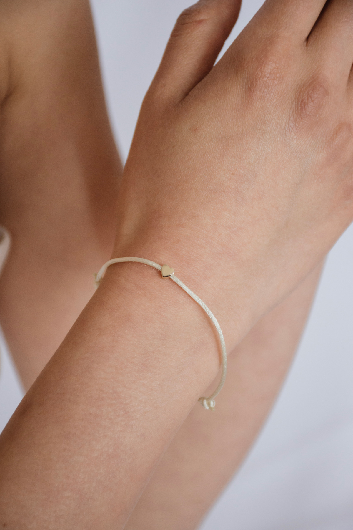 Nina Kastens Heart Bracelet White