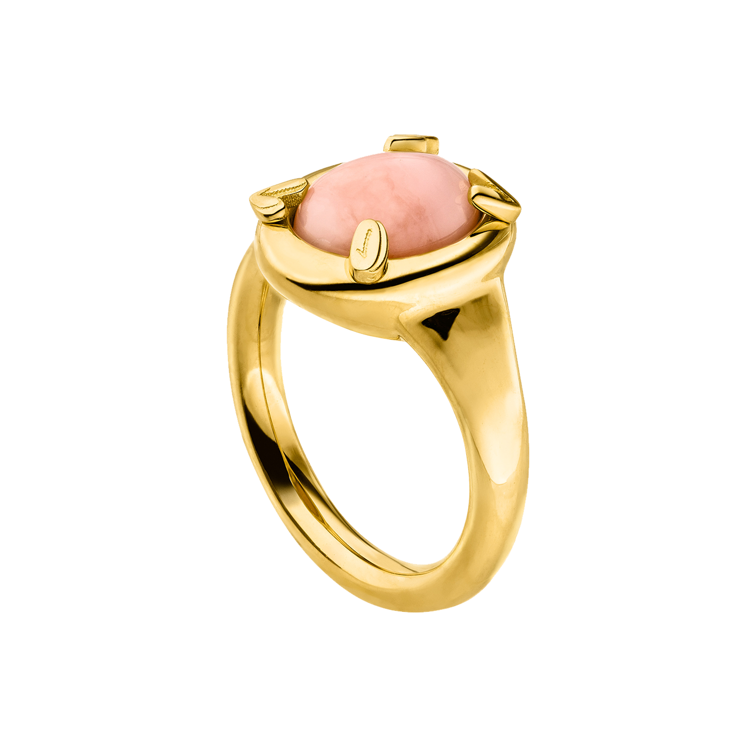 Nina Kastens LOVE Ring Pink Opal