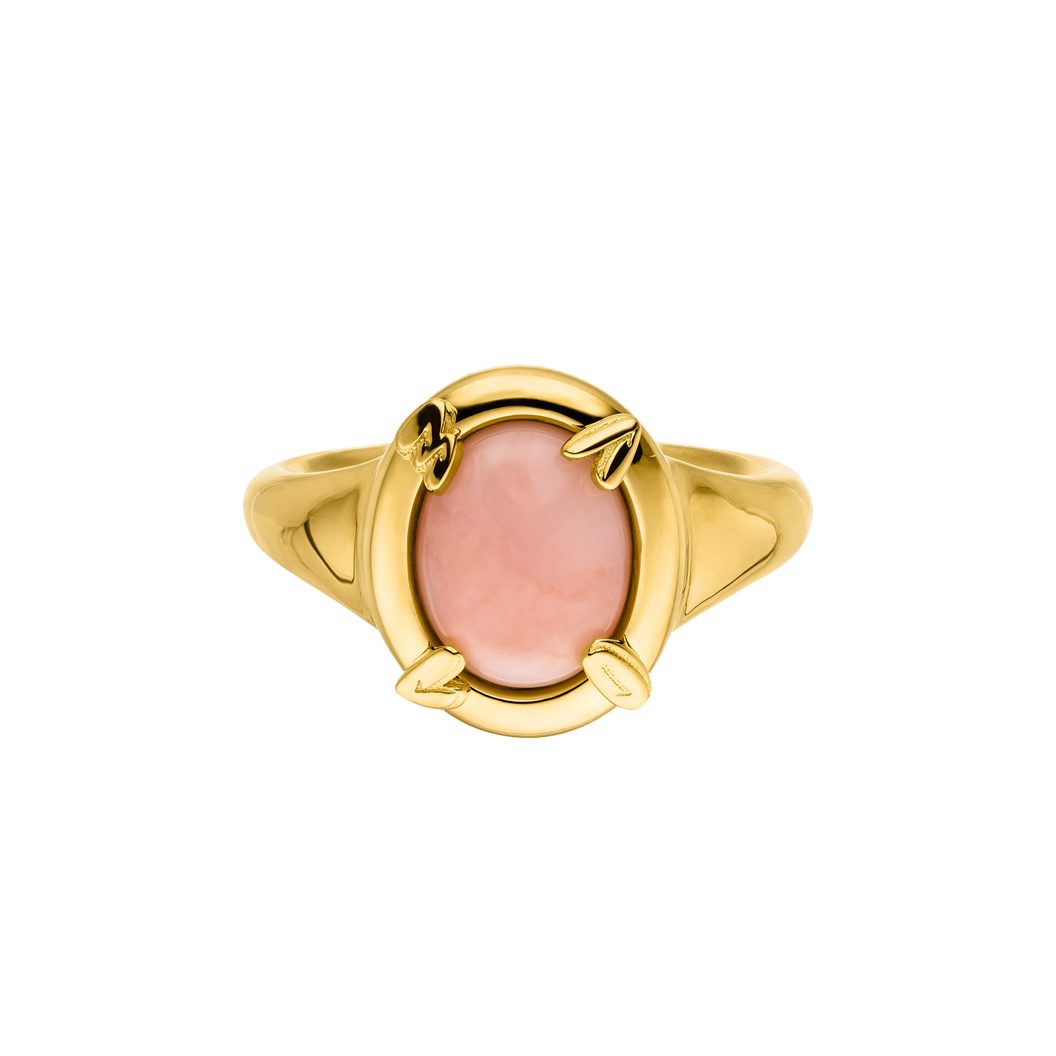 Nina Kastens LOVE Ring Pink Opal