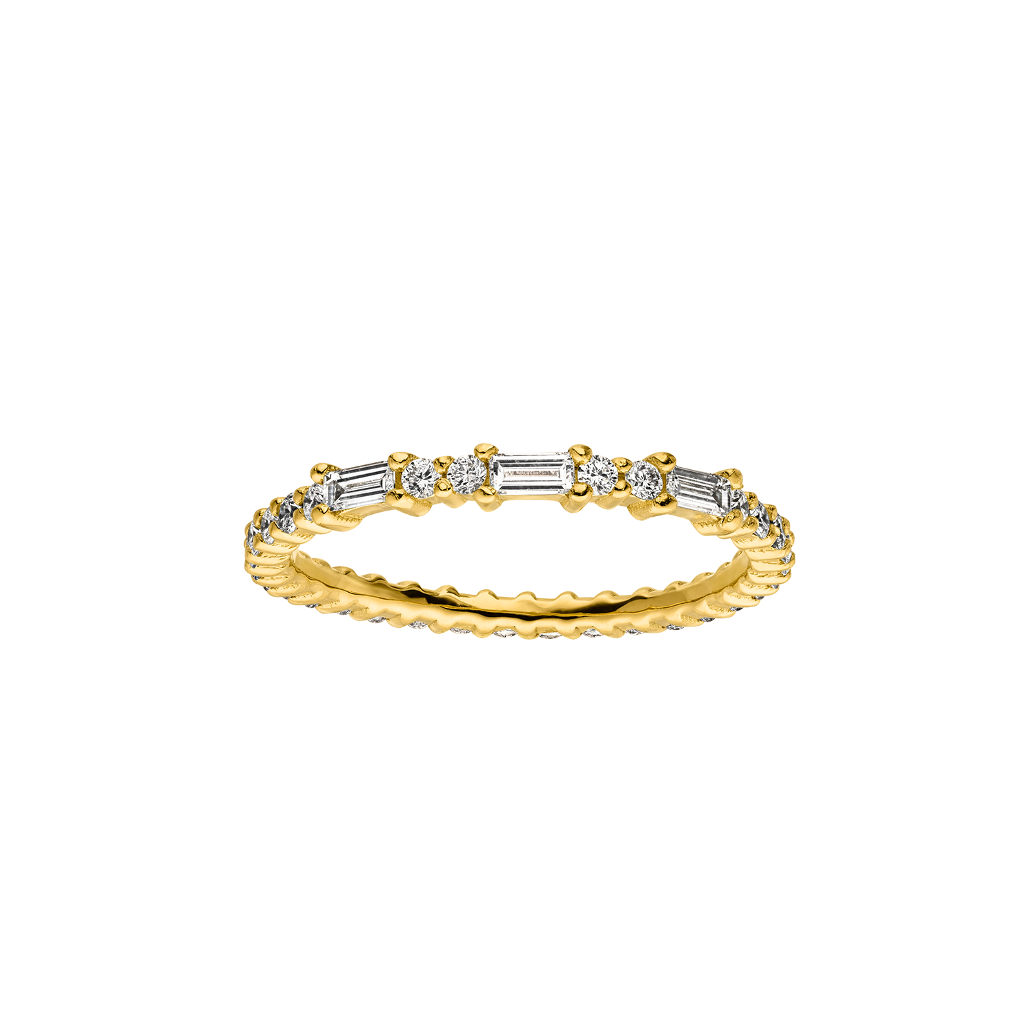 Nina Kastens Mixed Shapes Eternity Ring