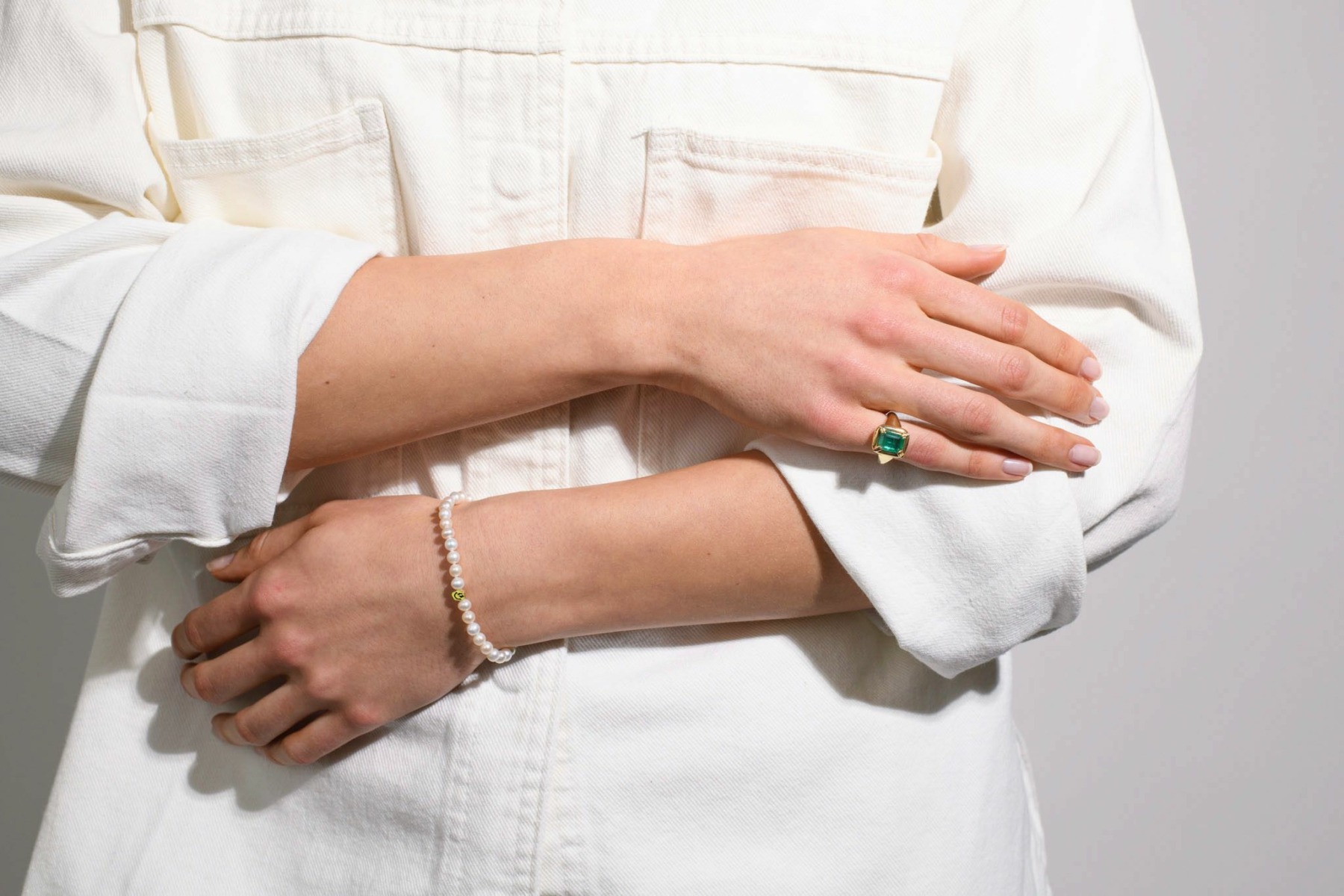 Nina Kastens Nice Day Pearl Bracelet Yellow