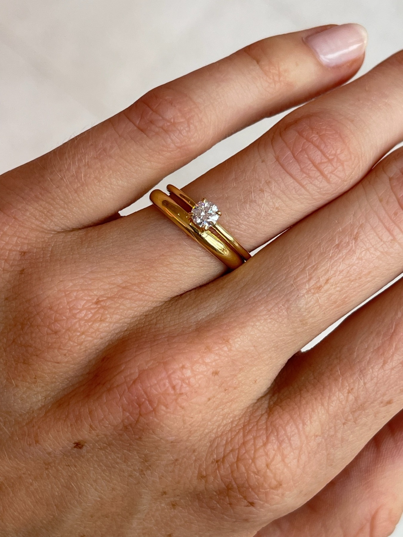 Nina Kastens Solitaire Ring 0.4ct