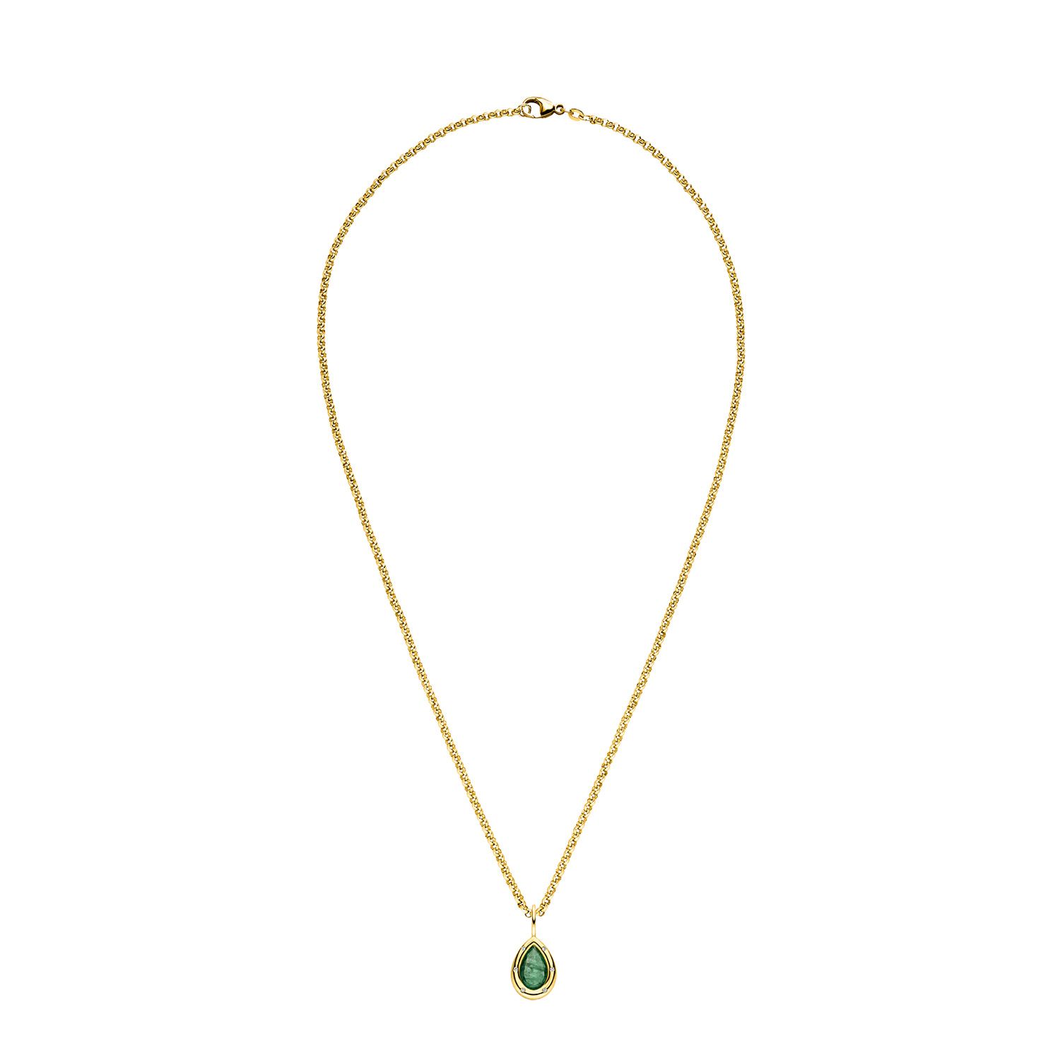 Nina Kastens Subway Pendant Emerald Big Pear