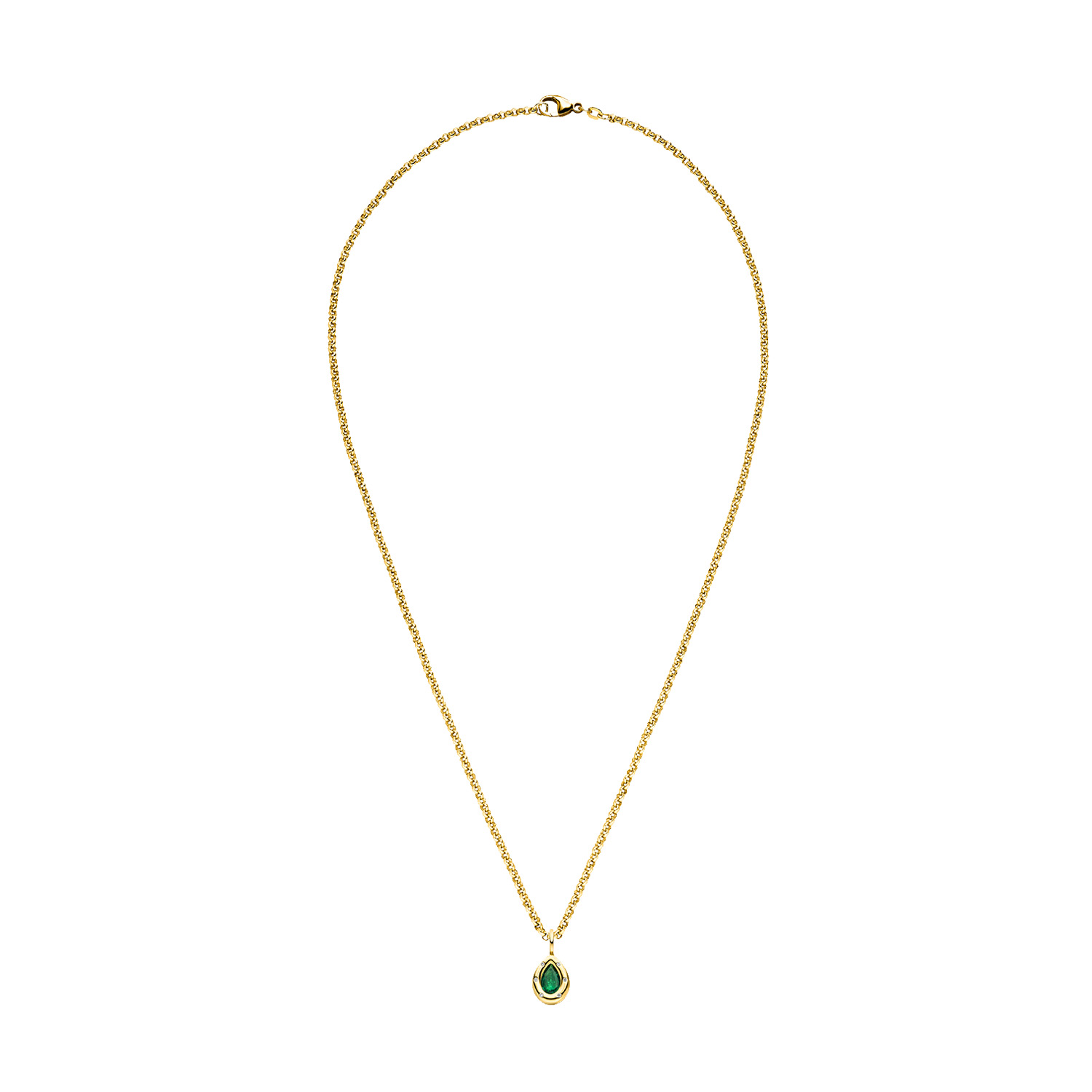 Nina Kastens Subway Pendant Emerald Pear
