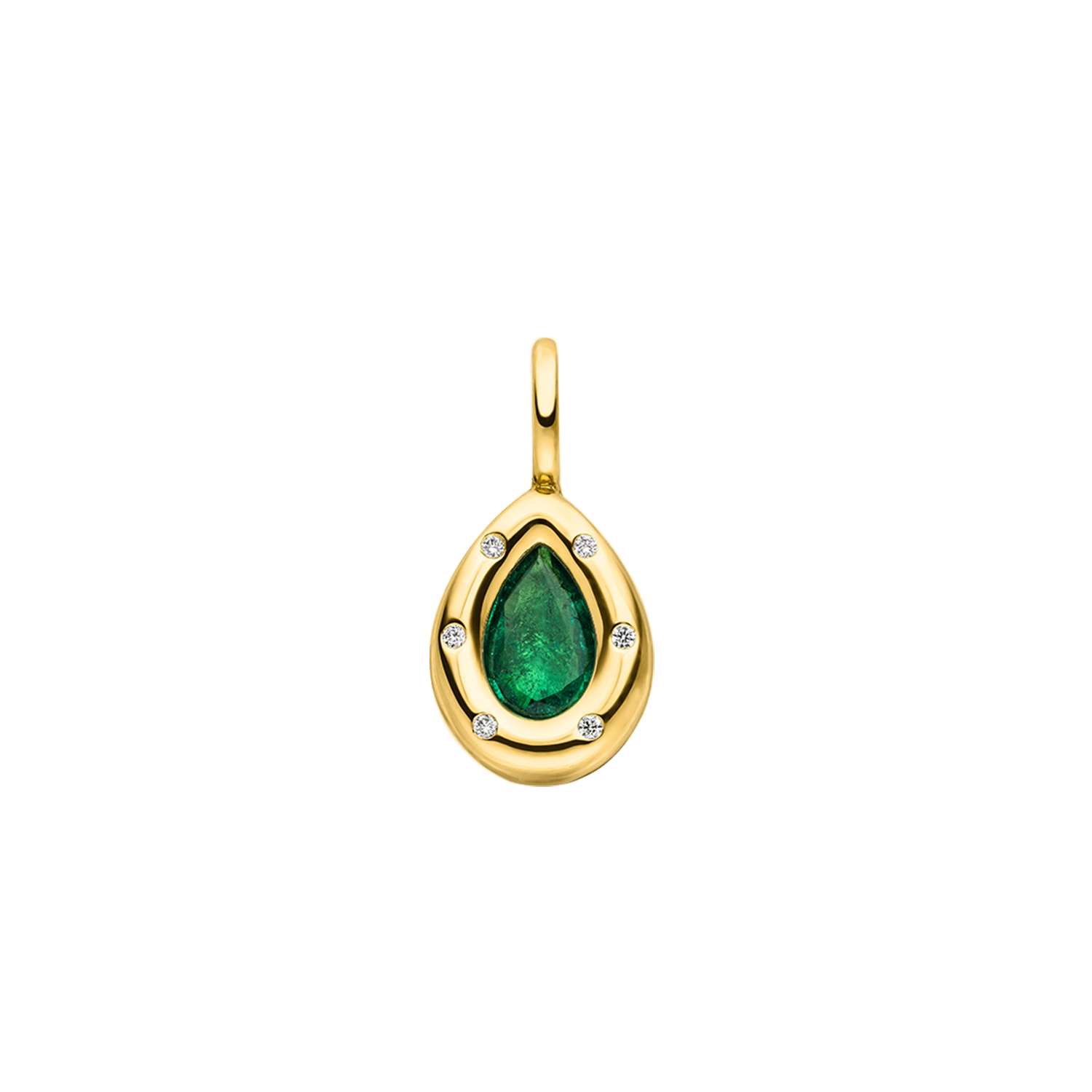 Nina Kastens Subway Pendant Emerald Pear