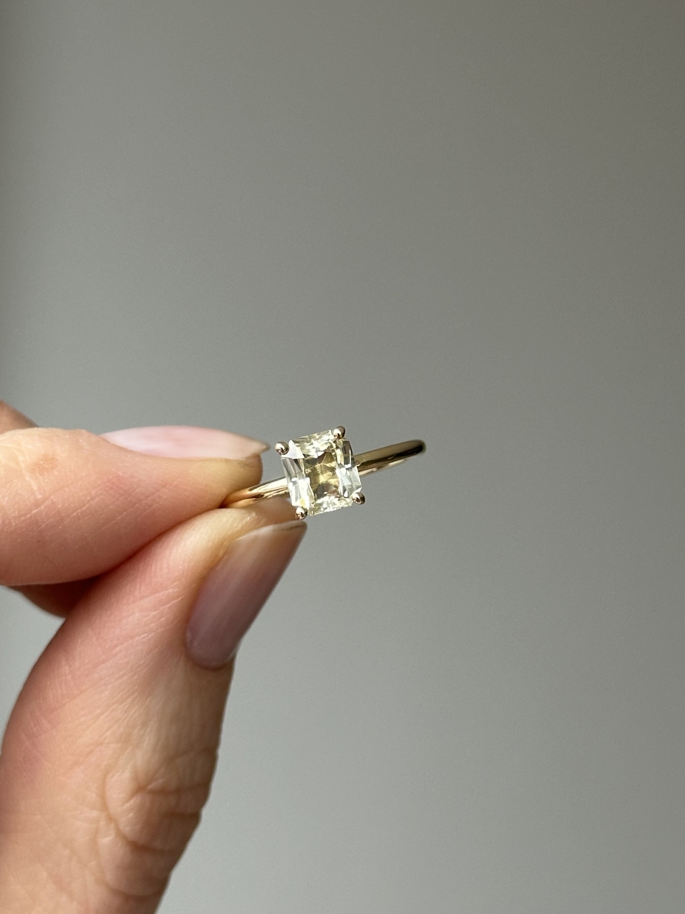 Nina Kastens Yellow Sapphire Ring