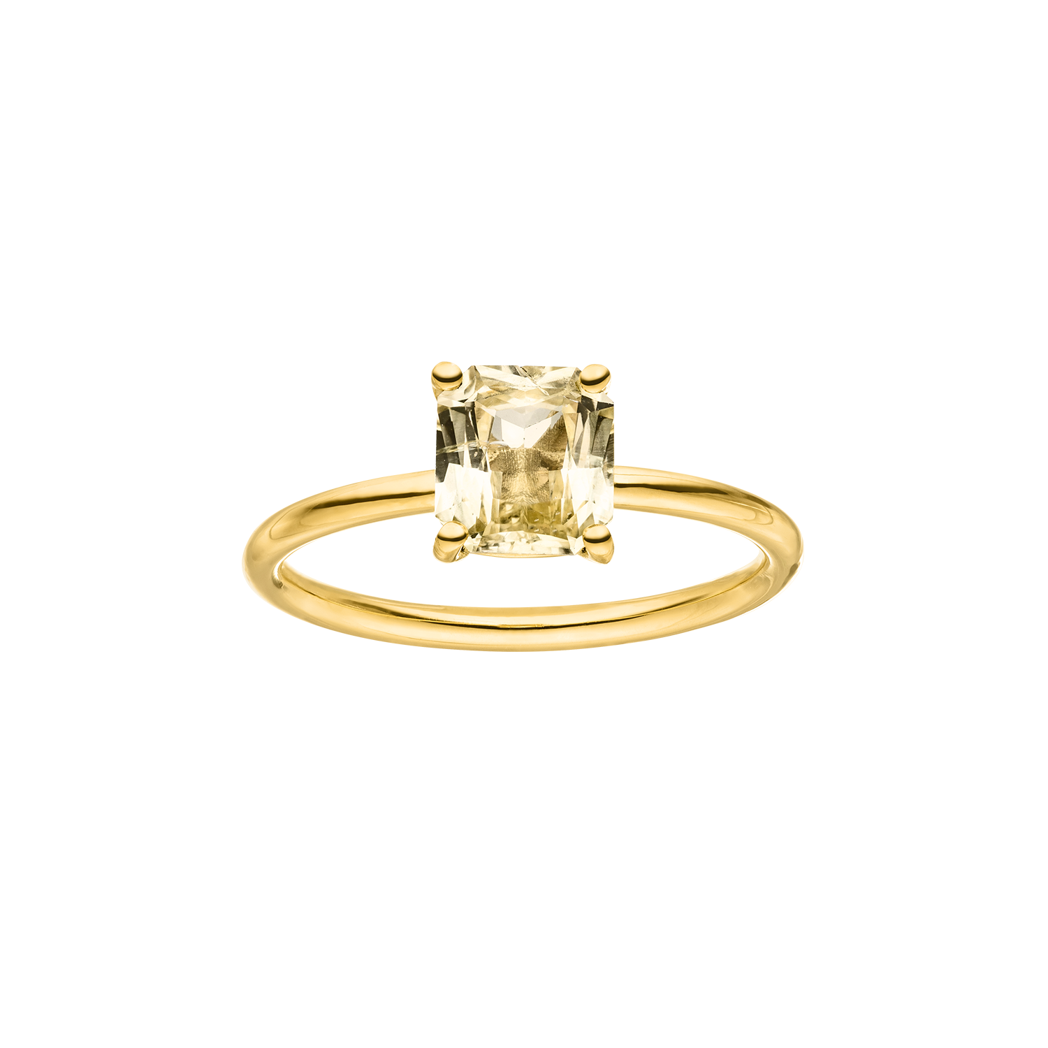 Nina Kastens Yellow Sapphire Ring