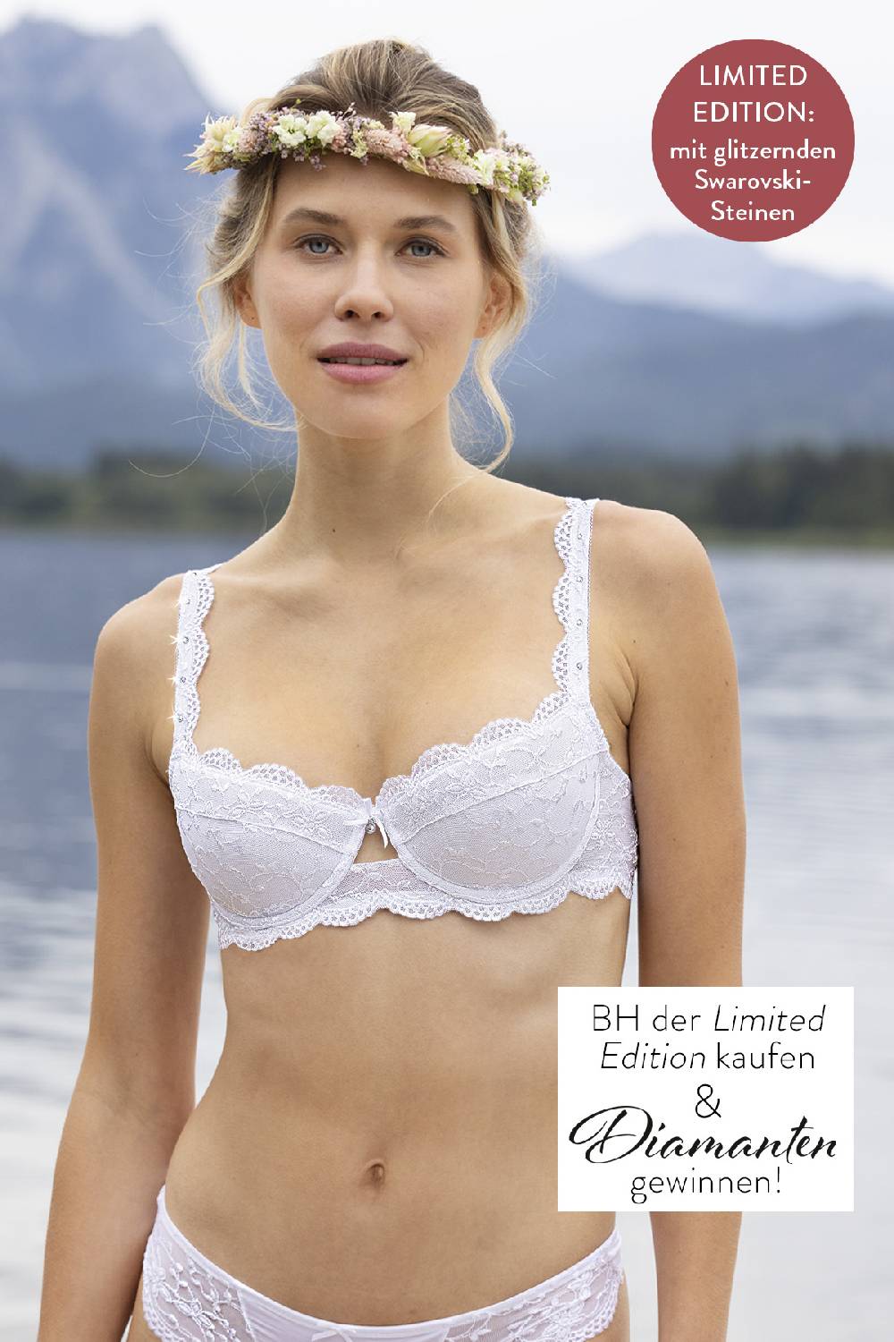 Nina Von C. Limited Edition Dekolleté/Dirndl-BH , SILVER EDITION