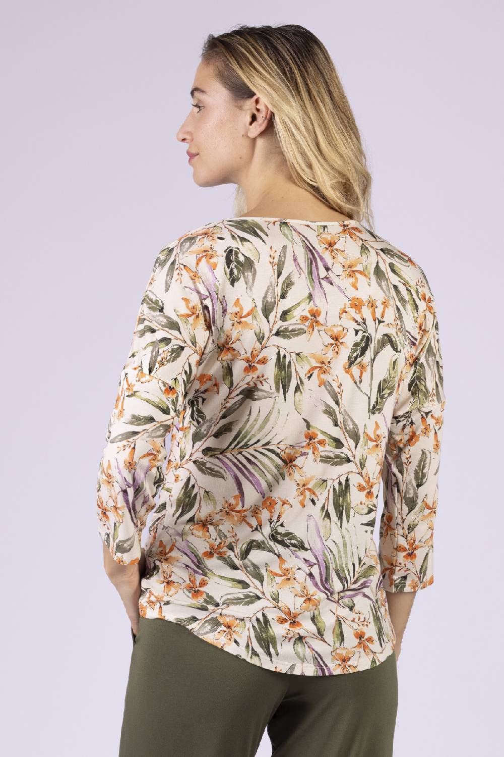 Nina Von C. 3/4 Arm Shirt