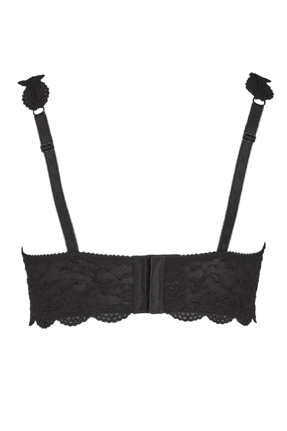 Nina Von C. BH, Teilwattiert SILVER EDITION