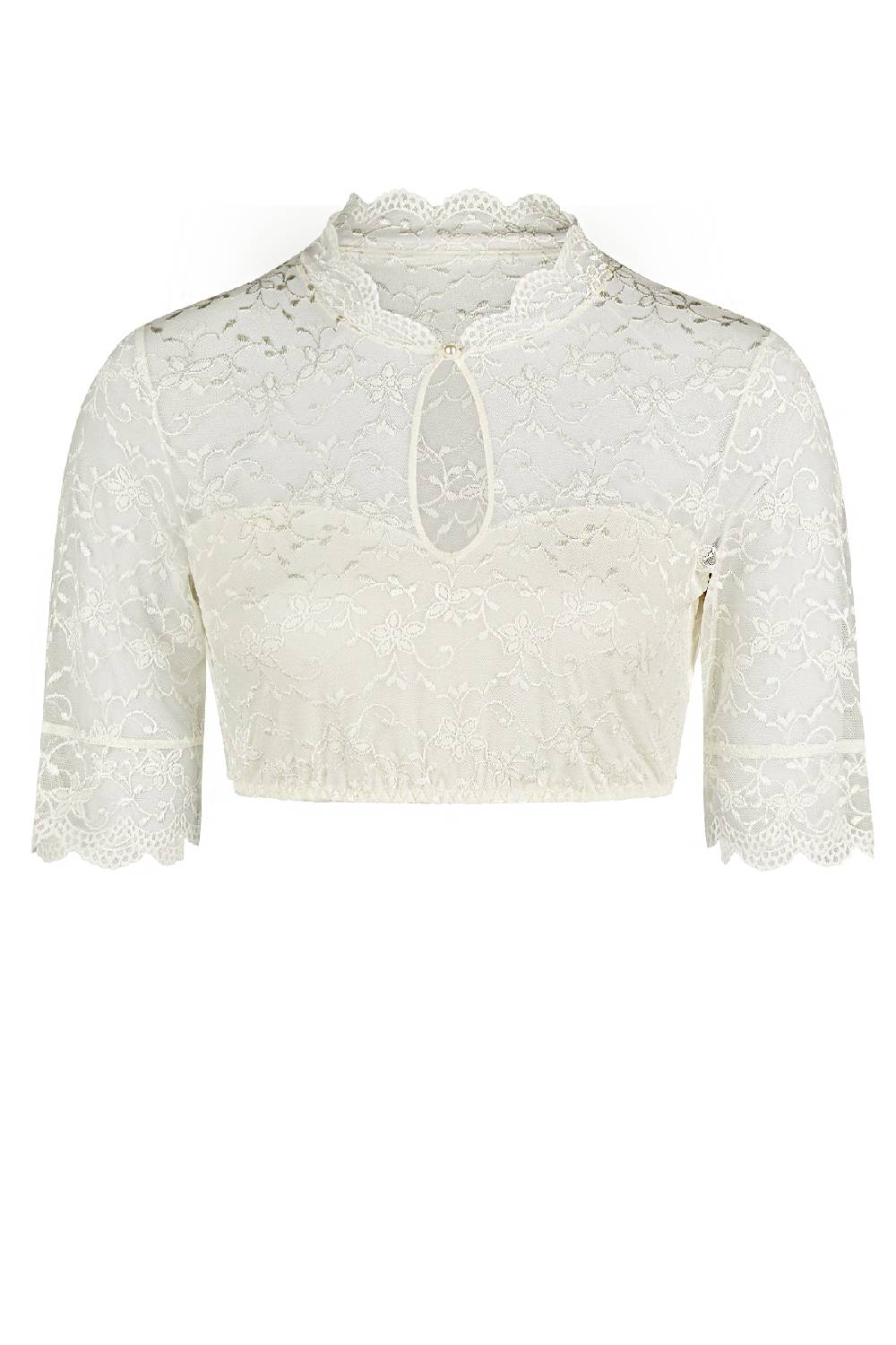 Nina Von C. Dirndl-Bluse Annette, Halbarm